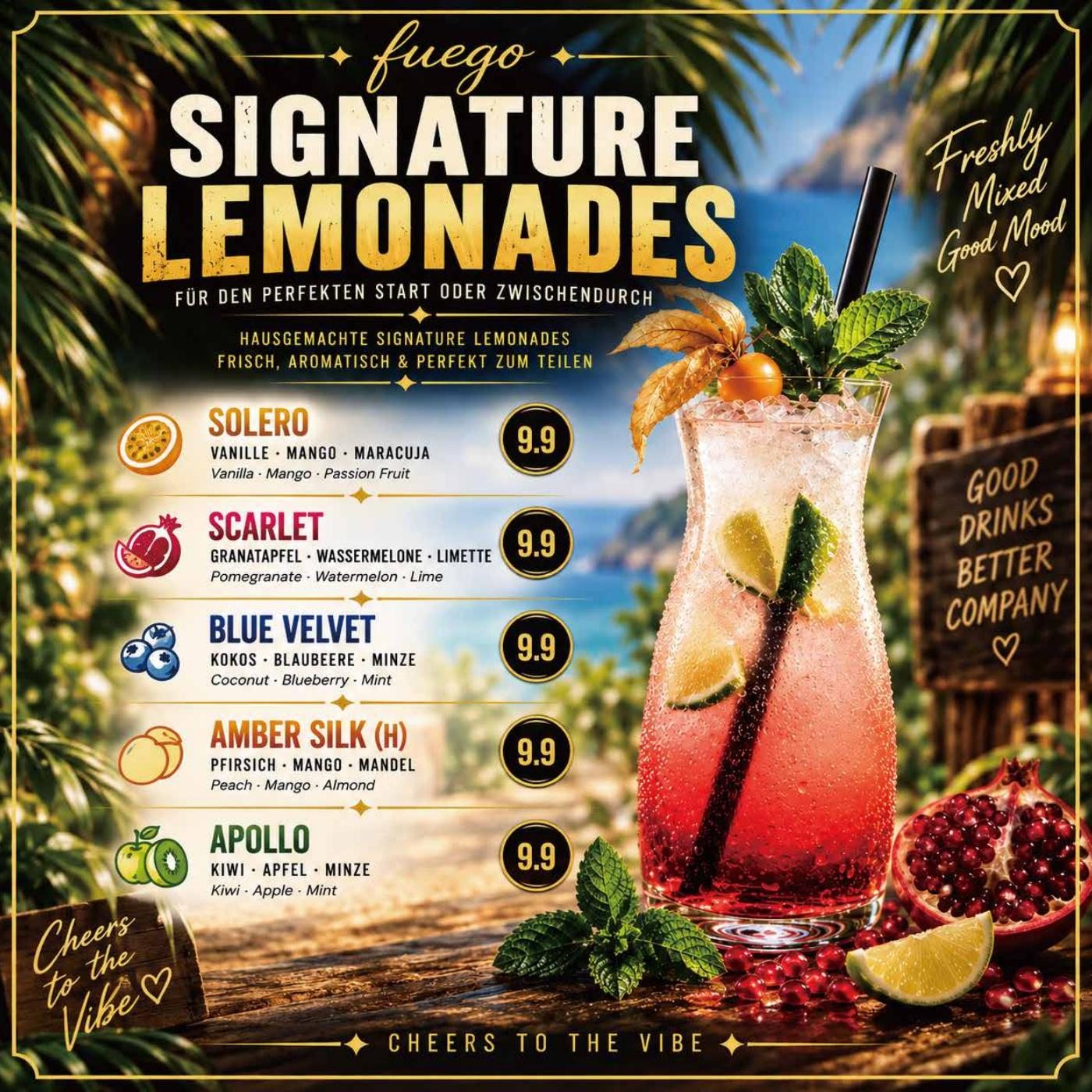 Signature-Limonaden – Originalkarte, Seite 14