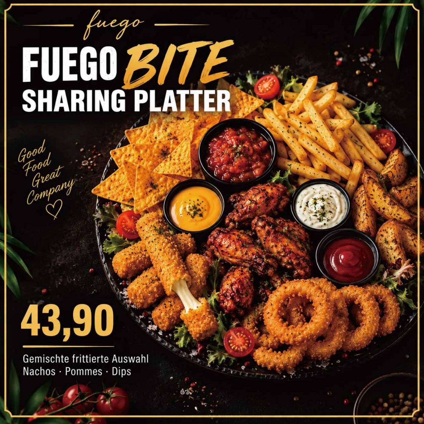 Fuego Bite Sharing Platter – Originalkarte, Seite 17