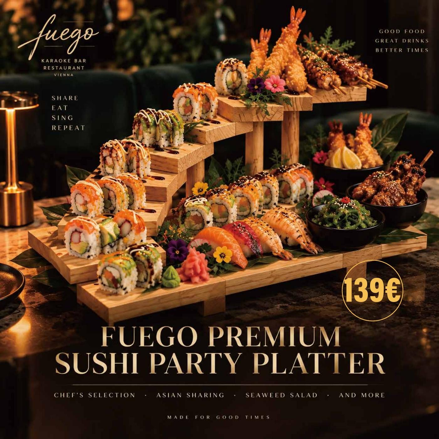 Premium Sushi Party Platter – Originalkarte, Seite 23