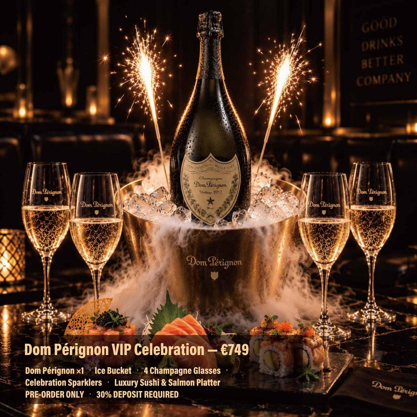 Dom Pérignon VIP Celebration – Originalkarte, Seite 2