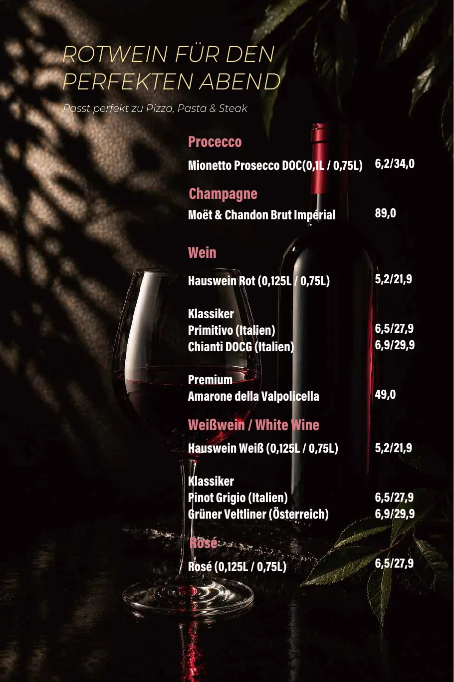 Fuego Speisekarte Seite 25